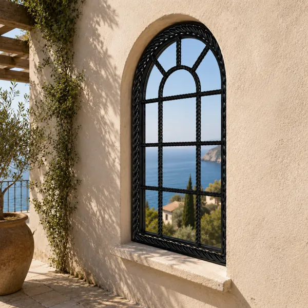 Arched Decorative Window back