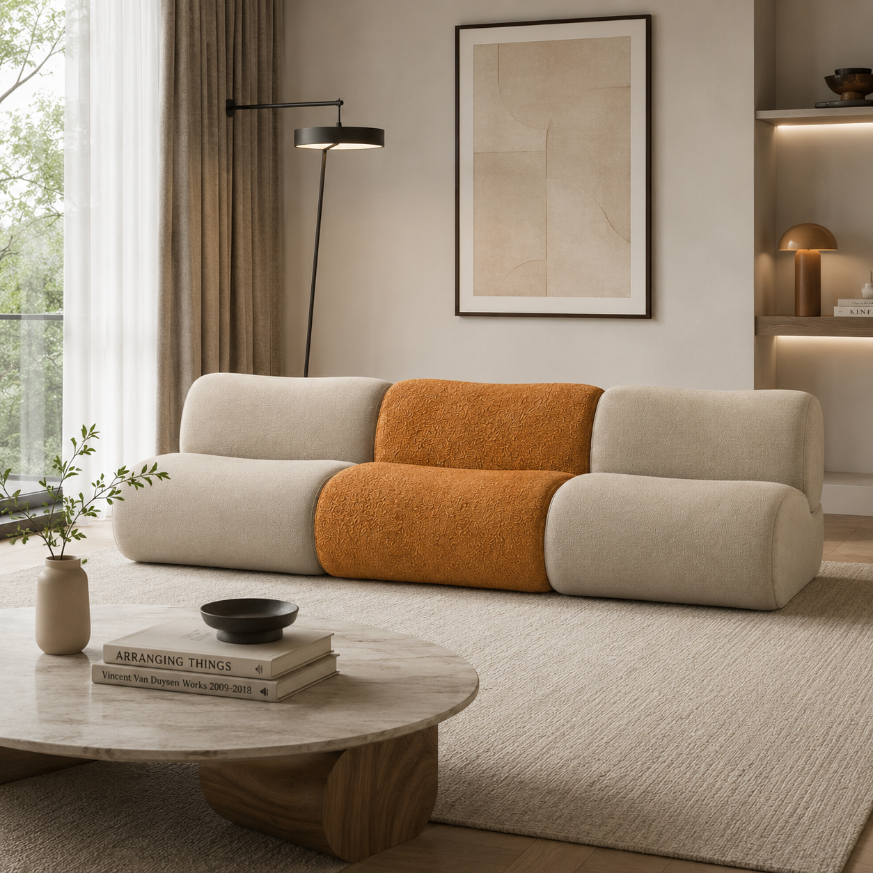 Modern Curved Sofa 2
