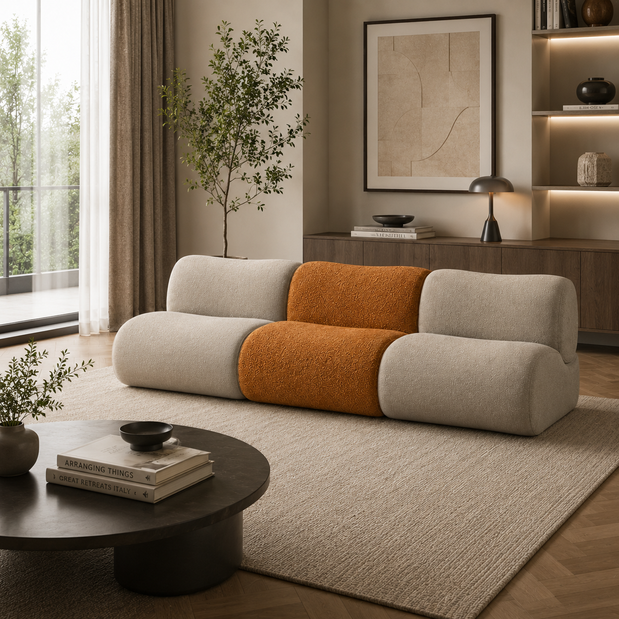 Modern Curved Sofa 4