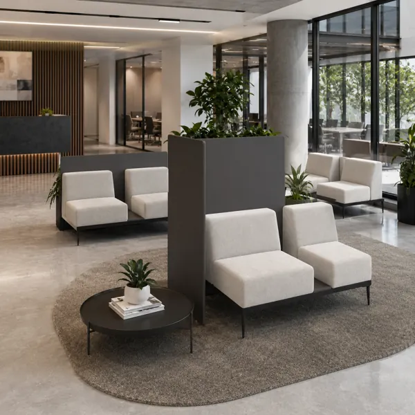 Modern Privacy Lounge Sofa back