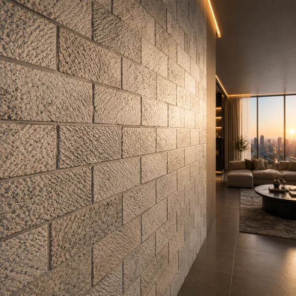 Light Beige Stone Brick Texture back