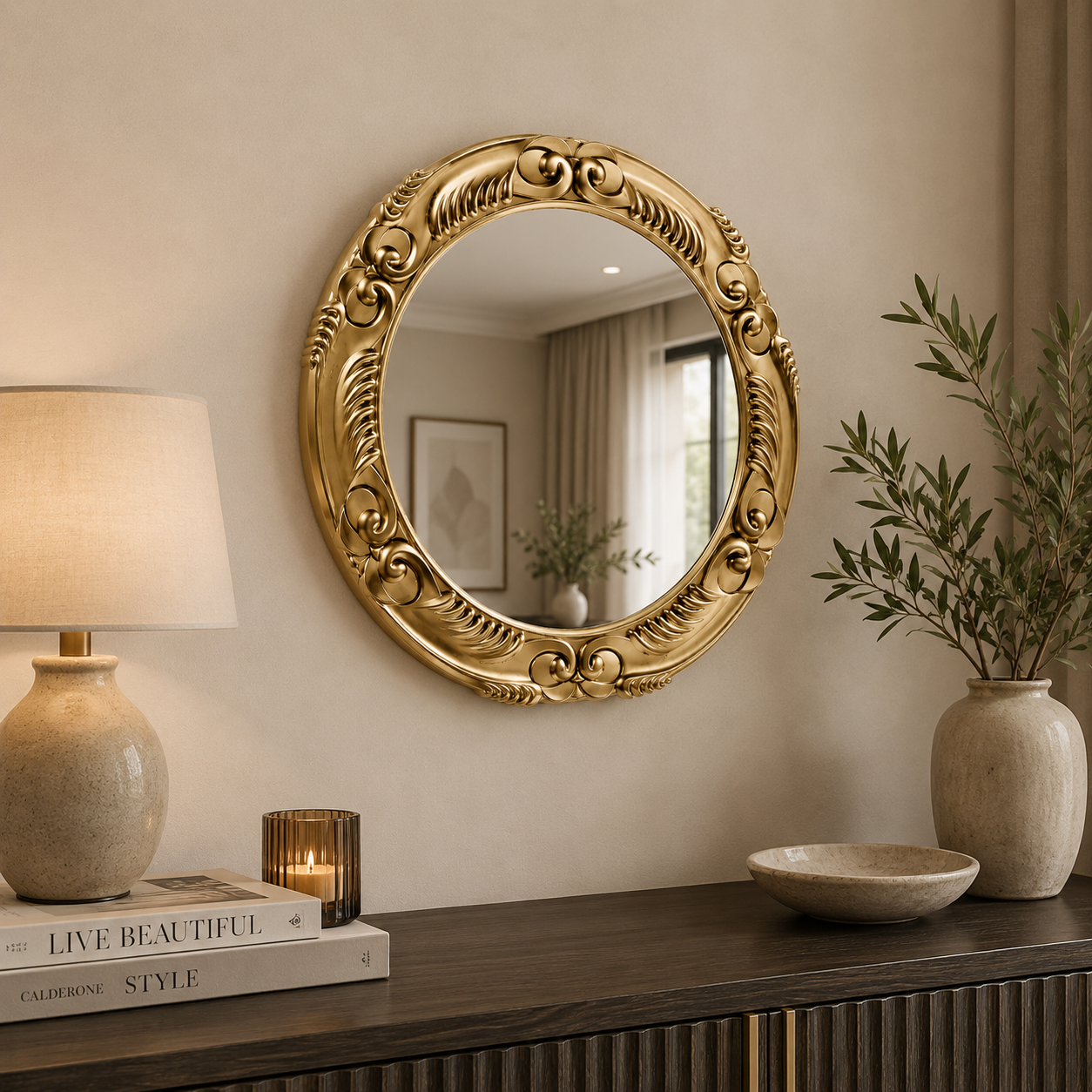 Classic Gold Mirror 2
