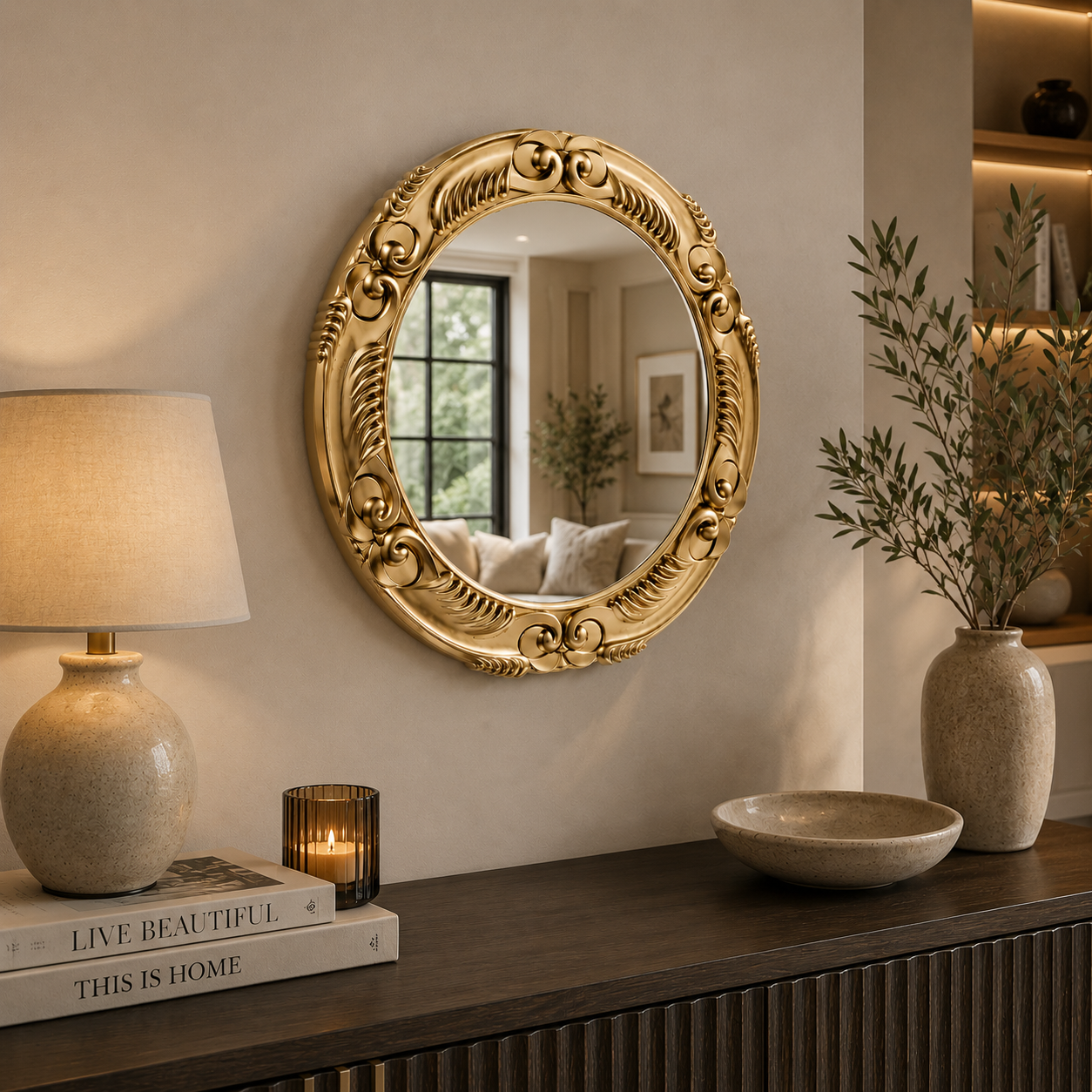 Classic Gold Mirror 3