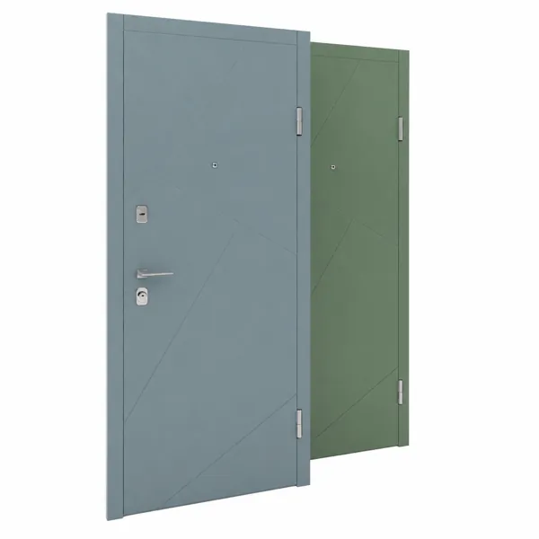 Green Modern Steel Door