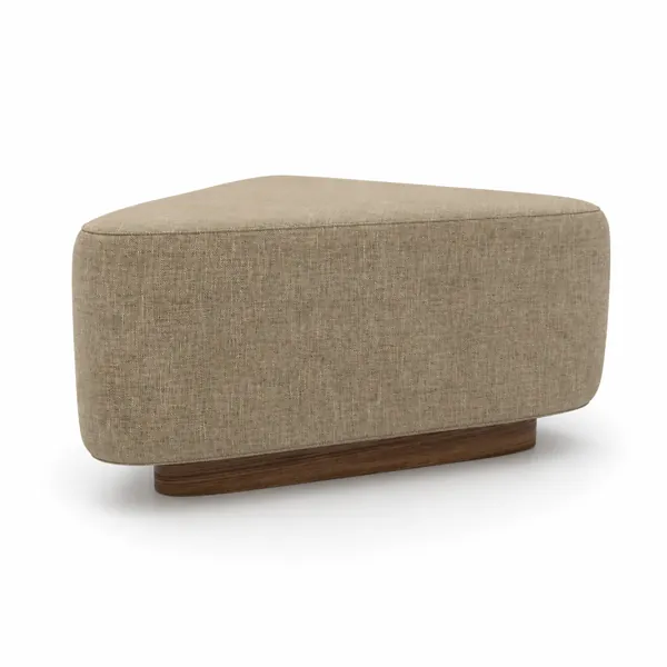 Modern Beige Ottoman Bench