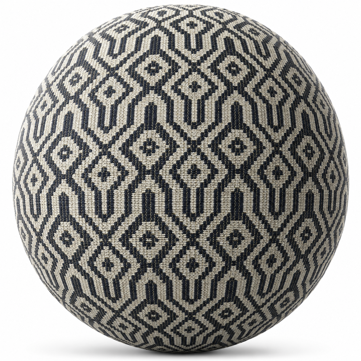 Geometric Woven Fabric Texture