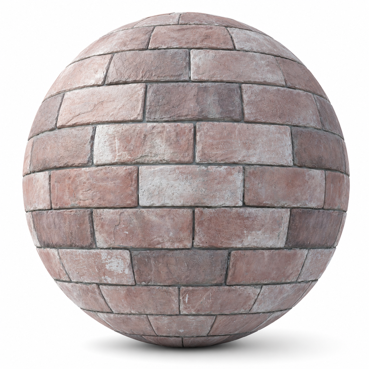 Aged Pink Stone Block Texture