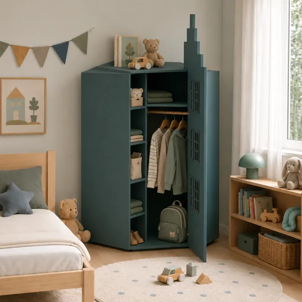 Dutch House Kids Wardrobe back