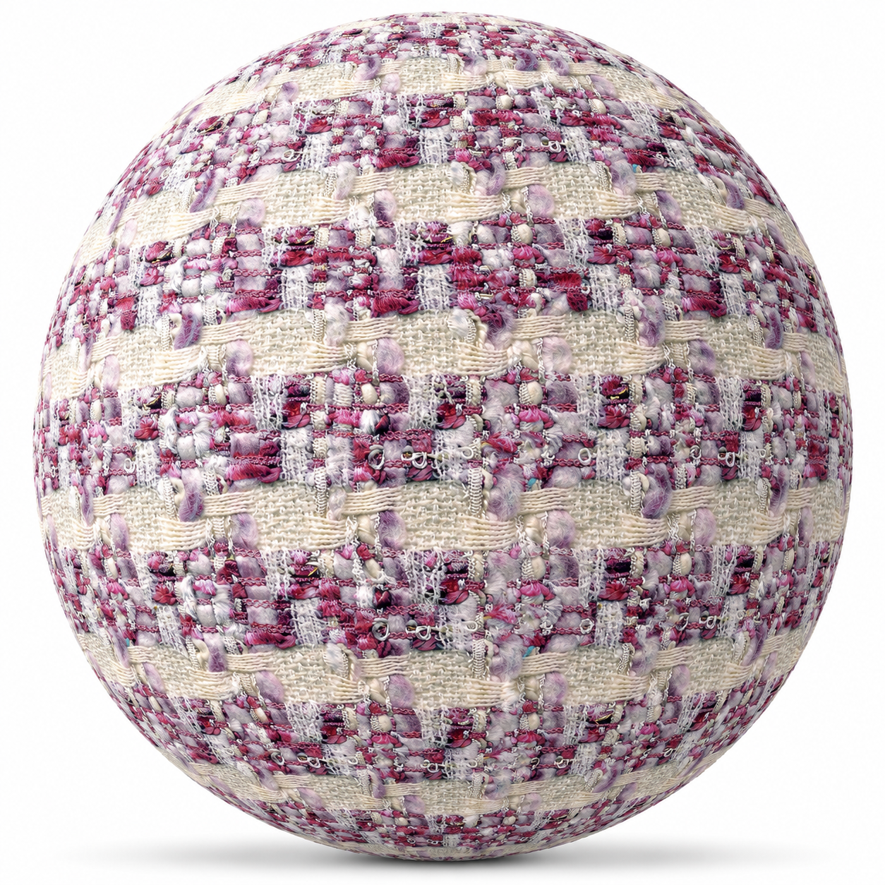 Bouclé Woven Fabric Texture