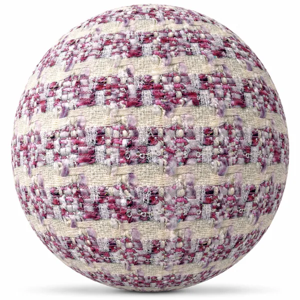 Bouclé Woven Fabric Texture