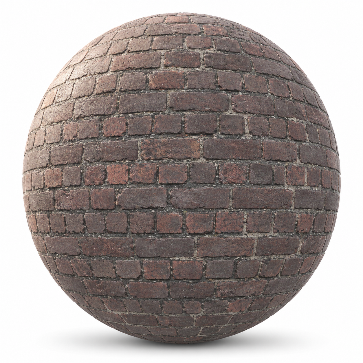 Aged Red Brick Texture 1