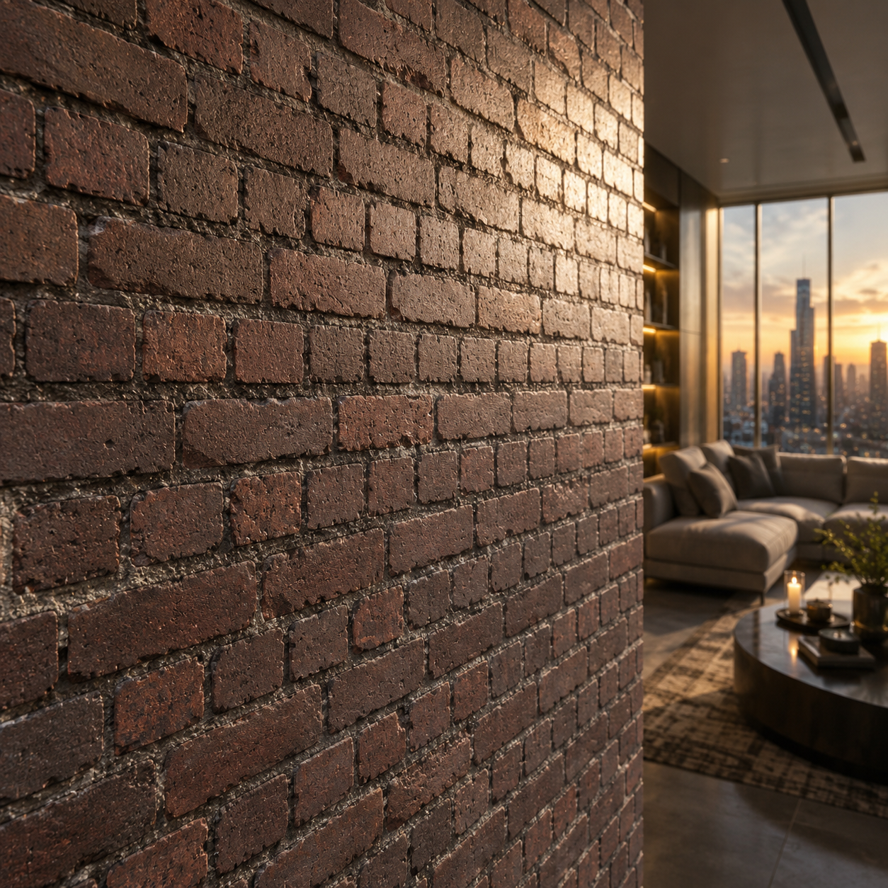 Aged Red Brick Texture 2