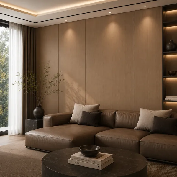 Natural Walnut Wood Texture back
