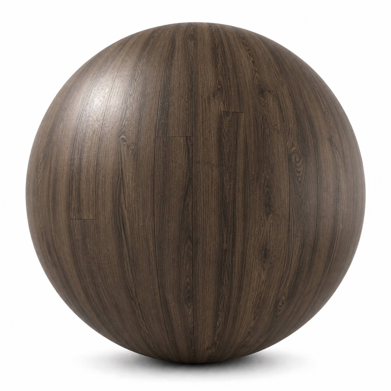 Dark Espresso Long-Plank Wood Parquet