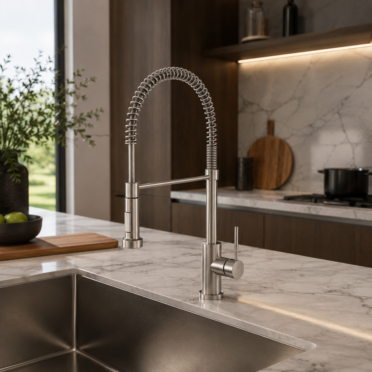 Professional Spring Kitchen Faucet 3