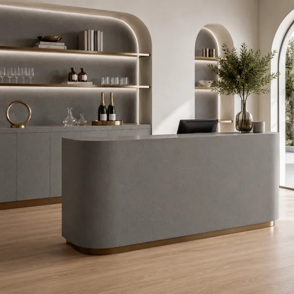 Dark Gray Concrete Marble Texture back