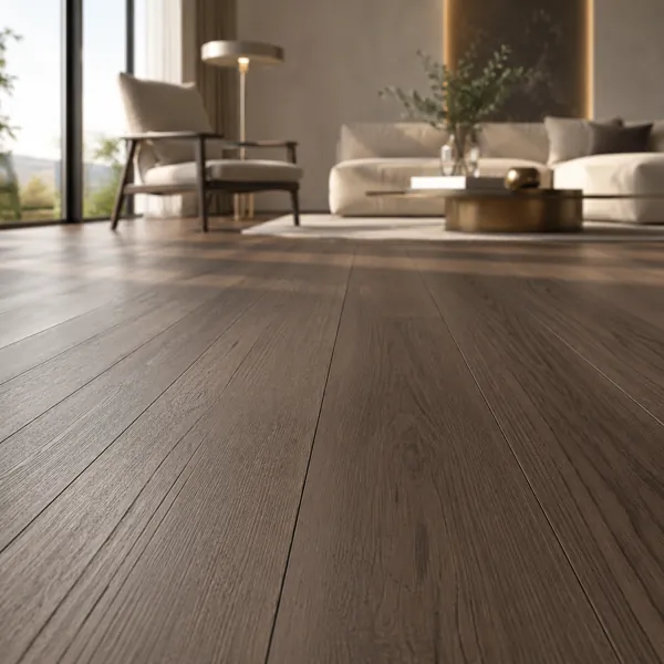 Dark Walnut Plank Parquet Texture – Tonal Board Variation back