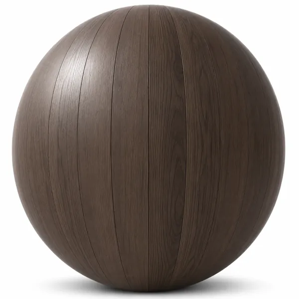 Dark Walnut Plank Parquet Texture – Tonal Board Variation