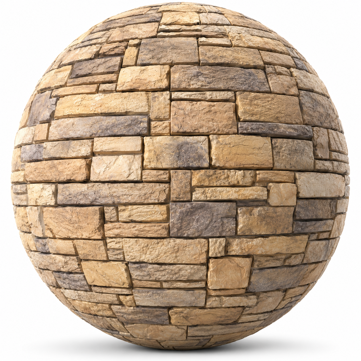 Rustic Stacked Stone Texture 1