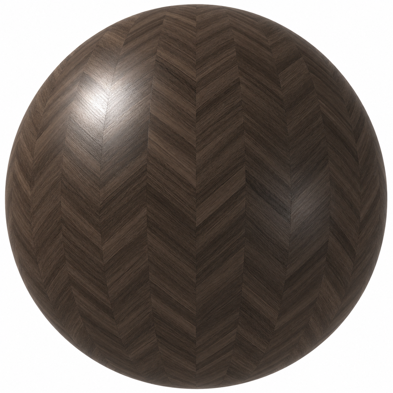 Dark Chevron Wood Parquet