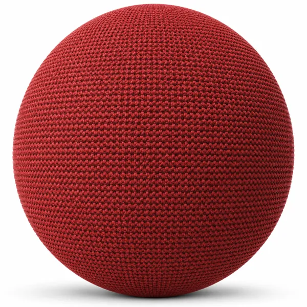 Crimson Knit Fabric Texture