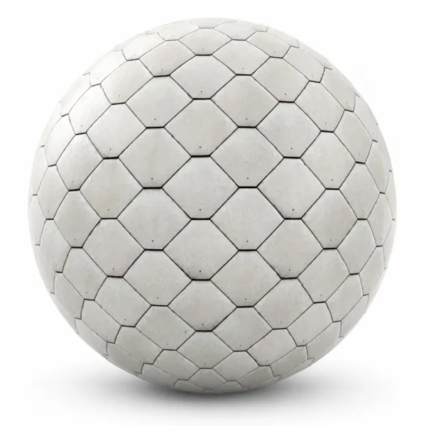 Pale Geometric Stone Tile Texture
